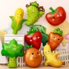 Different size inflatable vegetable fruit shape cartoon foil balloons for kids