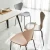 Import Dining Chair Design Stackable Black Nordic Cheap Indoor Home Furniture Metal Plastic Room Modern Restaurant Dining Chair from South Korea