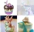 Import DIY Handmade Baking Tools for Mermaid fondant silicone mold Theme Cake Decoration chocolate baking molds set from China