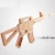 Import DIY simulation Model Wooden Rifle Gun Toy Pretend Play Fighting Game Educational Assemblage Kids AK47 Toy Gun from China