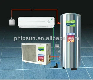 Domestic air conditioning water heater
