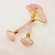 Import Double Head Pink Crystal Rose Quartz Facial Jade Roller Massager Slimming Tool, Anti Age from China