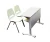 Import Durable School Furniture Attached School Desk And Chair from China
