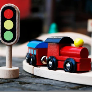 Durable Using Low Price Kid 24pcs Railway Toy Train Set Creative Baby Educational Intelligence Toys