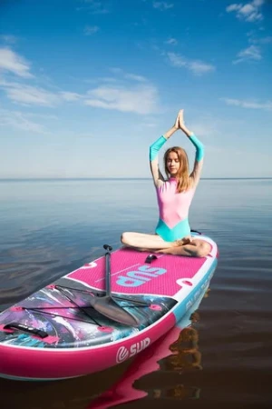E SUP sup paddle board ultra wide sports surf paddle board dock outdoor sports game by esup