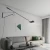 Import E27 swing arm wall lamp Industrial antique vintage industrial black For Living Room Bedroom Study Home Arne Jacobsen wall lamp from China