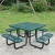 Import E4S-P 46&quot; Portable outdoor furnishings site amenities portable expanded square thermoplastic picnic table from China