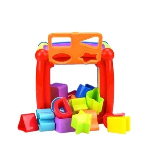 Early Educational Puzzle Development Sorting Cube Multifunctional Puzzle Blocks Game Building Block Box Toys