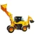 Earth moving machinery equipment loader excavator wheel backhoe loaderQZ30-25 can be equipped with snow shovel or breaker