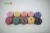 Import Eco-friendly Natural  twisted colorful cotton twine ball with macrame plant hangers from China