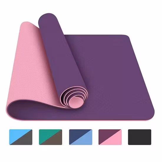 Eco Friendly Waterproof Double Side TPE Yoga Mat for Children