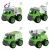 Educational plastic garbage truck diy toys assemble truck car blocks for kids