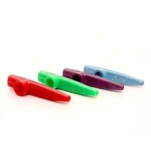 Educational plastic kazoo whistle musical instruments