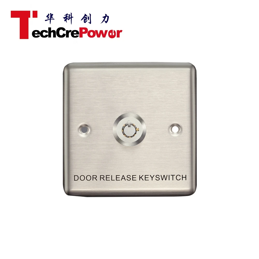 EL-701S stainless steel Key rfid switch NC/COM Access Control Door Release Button