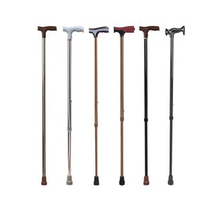 elderly man folding cane aluminum adjustable folding canes, walking stick led walking stick