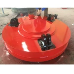 Electric Circular 2 Ton 5 Tons Steel Scraps Lifting Electromagnet Crane Magnet