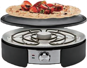 electric crepe pancake maker FK 2022 with non stick coating detachable plates home appliances