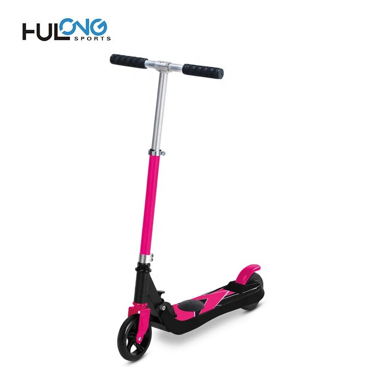 electric mini kick scooter for kids with foot accelerator
