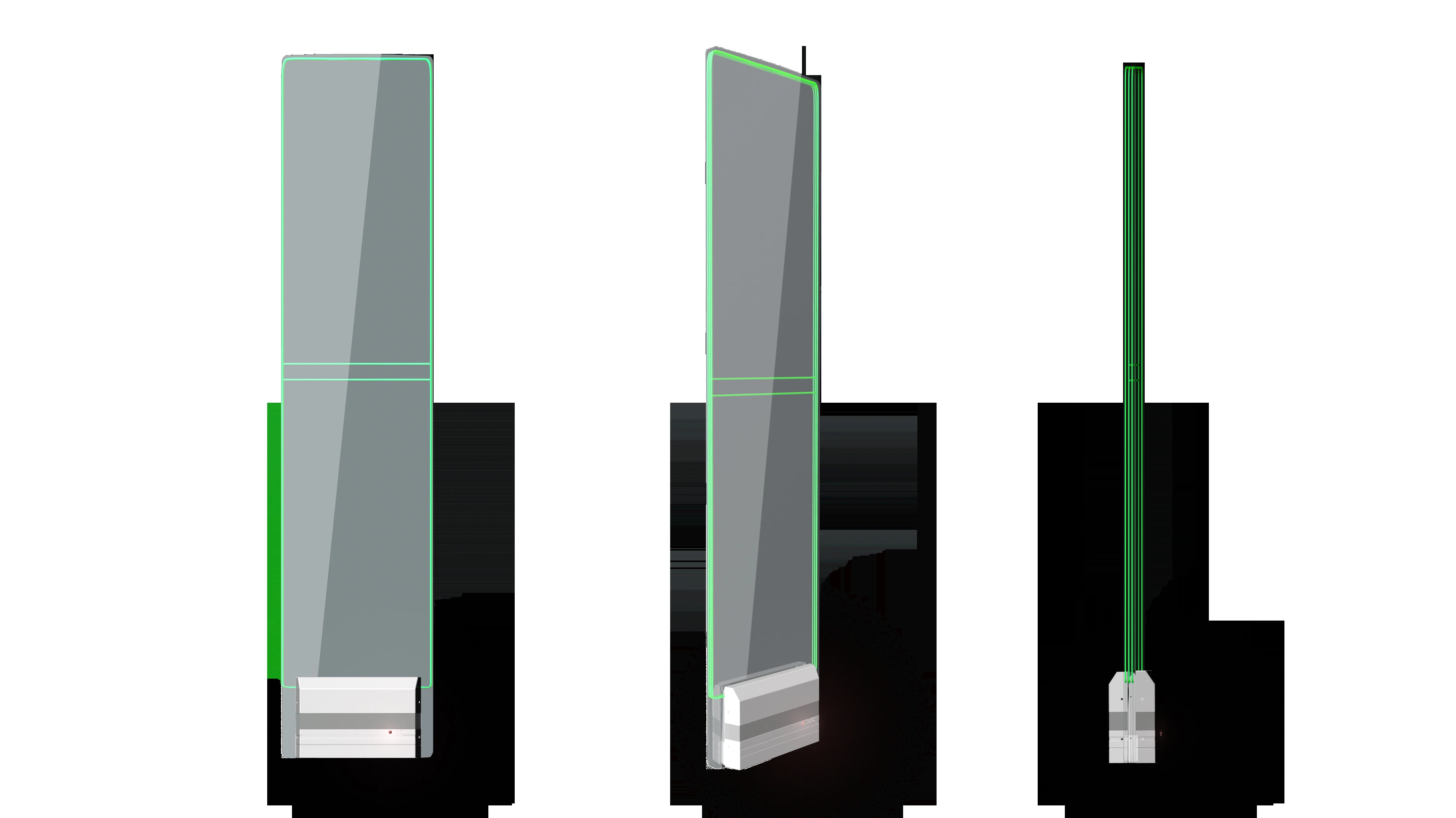 Elegant Acrylic Pedesta High Anti-Interference 58Khz AM System with Anti-Theft Alarm