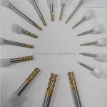 Endmill With Long Tool Life Milling CNC Tools CNC 45HRC 55HRC 65HRC 2/3/4 Flute Flat Ball Nose Corner Radius End Mill