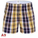 Enerup Cotton Comfort Breathable Underwear Men Boxer Shorts Custom Teen Briefs Panties For Men
