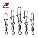 ESFISHING fishing swivels Fishing Connector Pin Bearing Rolling Swivel Snap Fishhook Lure Tackle Pesca Fishing Accessories