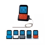 ET939A RF 433MHZ Wireless Transmitter Timer Single Probe Kitchen LCD Digital Meat Cooking BBQ Thermometer