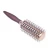 EUREKA 9511CEG-BR Aluminum Barrel Styling Round  Hair Brush for All Hair Types Ball-Tip Nylon Pins Anti-Slide Handle Hairbrush