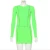 Europe and the United States 2020 fast selling hot summer new women&#39;s reflective edging long sleeve split  skirt set