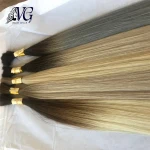 Europe Hot Selling Raw Brazilian Hair Bulk Cuticle Aligned Human Hair