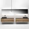 European market design modular homes cabinet poland bathroom furniture