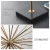Import European style model room creative metal sea urchin sculpture decoration of the office from China