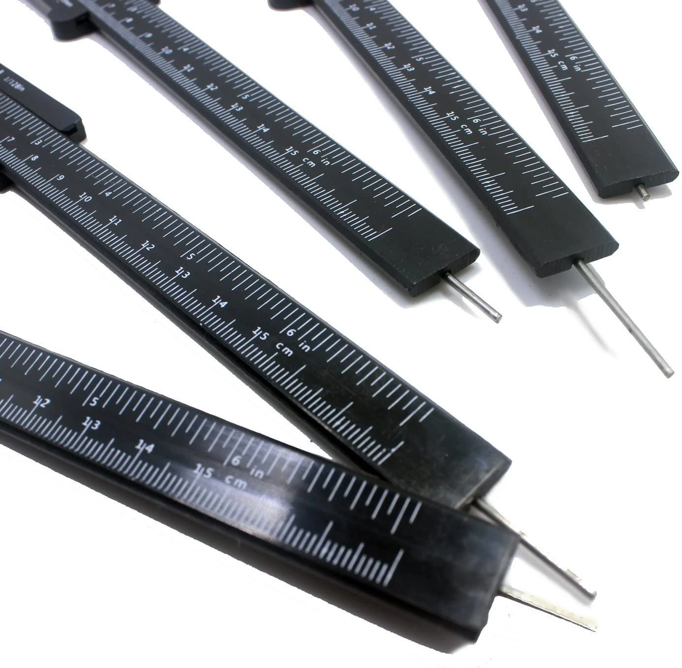 Eyebrow Shaping Plastic Sliding Vernier Caliper Gauge Measure Tool Microblading Ruler Micrometer Measurement