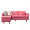 Fabric sofa with three seats detachable sofa