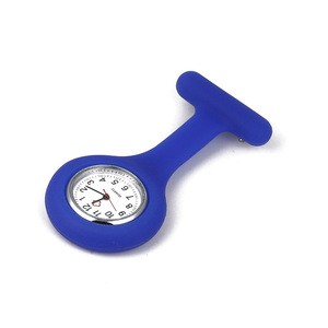 Factory Cheap Wholesale Silicone Nurse Brooch Clip-on Watch Doctor Watch