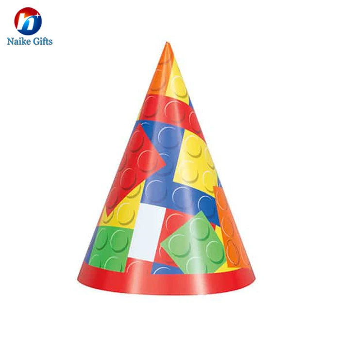 Factory Custom Kids Cone Hat Child Birthday Parties Supplies