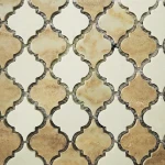 Factory Custom Polished Mosaic Villa Kitchen Tile Mosaic For Walls Lanterne Shape Resin Mosaics