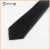 Import Factory direct high-grade polyester designable mens black neck ties from China