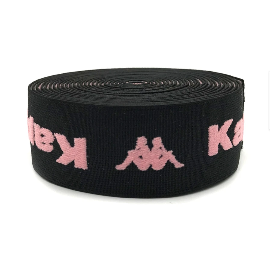 Factory Direct Sales All Kinds Of Jacquard Elastic Band Polyester Nylon Multicolored Fashion Webbing
