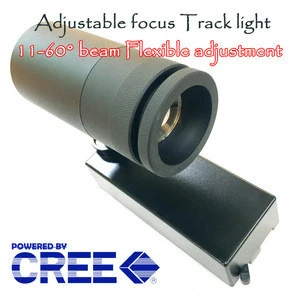 Factory directly sell shop focusable spotlight led track lighting 15W 35W