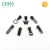 Import Factory outlets luggage metal silver zipper slider and puller for bag from China