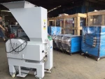 Factory price bottle crushing machine automatic plastic crusher vertical granulator