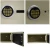 Import factory second overstock security personal home popular strong hotel safe box from China