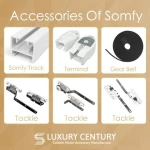 Factory Somfy Track Accessor Nylon Master Carrier Pulleys