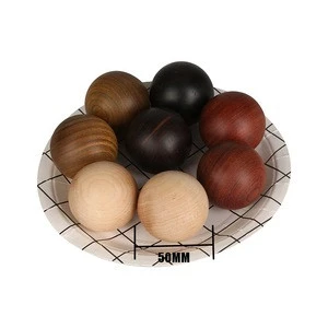 Factory Supplier Wooden  Beads Wholesale 50mm wooden beads