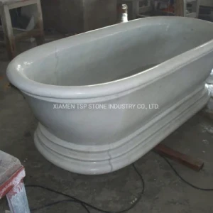 Factory Supply China Marble Stone Bath Tub Customized Bathtub
