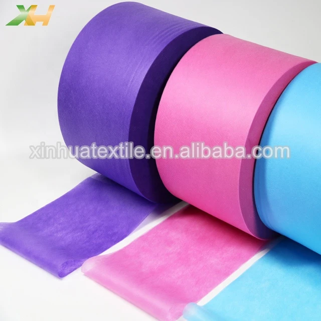 Factory Supply High Quality 100% Polypropylene Colorful Face Mask Raw Material 20-40gsm PP Nonwoven