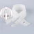 Import Factory wholesale  80cm 3# nylon white color Isolation suit Special zipper from China