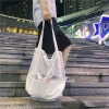 Factory wholesale natural organic promotional reusable shopping bag eco friendly cotton shopping bag