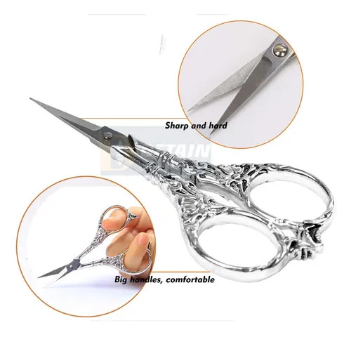 Fancy scissors High Quality Stainless Steel Multi Use Shears Threading - Embroidery - Nail & Eyebrow Scissors